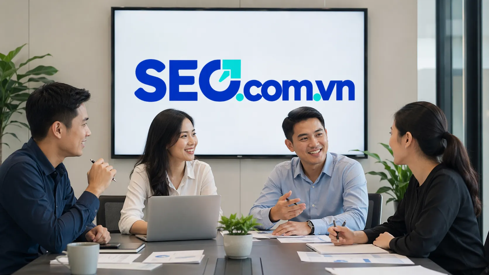 Click để chọn ảnh — bấm “Thay ảnh” mới mở Media Library SEO.com.vn – Nền tảng SEO và đội ngũ tư vấn